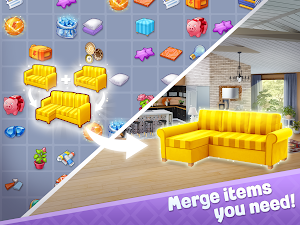Merge Design: Home Renovation & Mansion Makeover screenshot 6