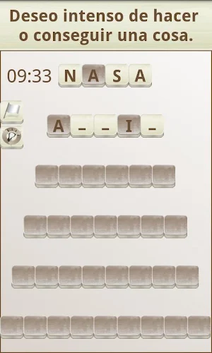 PALABRAS - Juego de Palabras en Español Screenshot 1