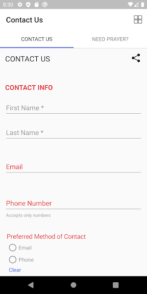 Agape Faith Church Screenshot 2