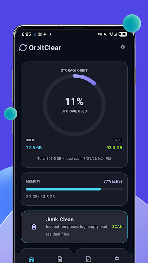 OrbitClear Screenshot 0