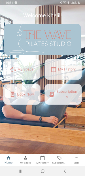 The Wave Pilates Screenshot 1