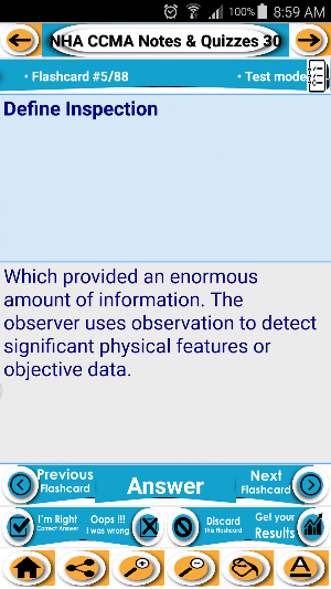 NHA CCMA STUDY GUIDE & Exam Prep App +4400 Q&A Screenshot 3