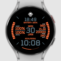 IWF Digi Master III watch face
