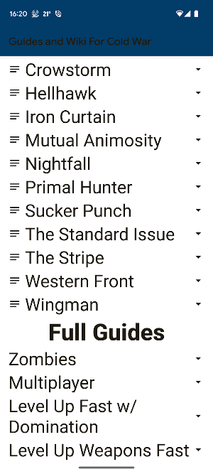 Guides and Wiki for CoW:CW Screenshot 2