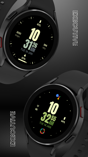 EXD131: Clean Watch Face Screenshot 0