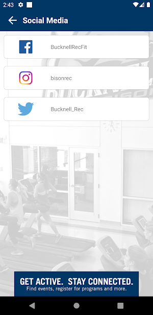 Bucknell University Recreation Screenshot 3