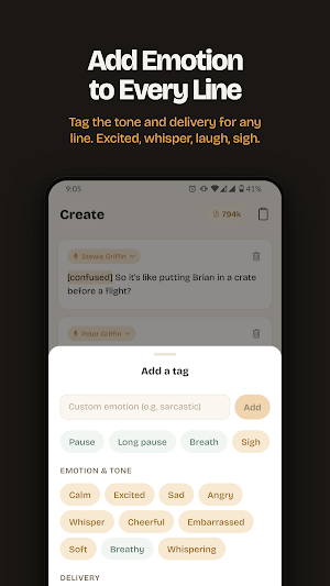 Fish Audio: AI Voice Clone TTS Screenshot 2