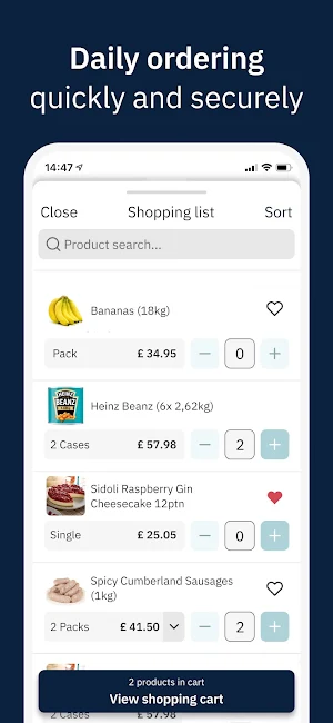First Choice Foodservice Screenshot 2