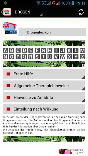 Drogen - Lexikon PRO Screenshot 0