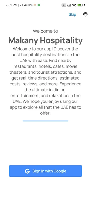 Makany Hospitality Screenshot 0