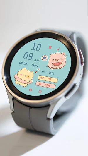 Born Cute For Wear OS Screenshot 3