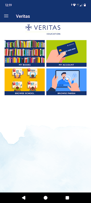 Veritas Education Portal Screenshot 0