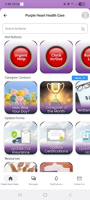 Purple Heart Health Care Screenshot 1
