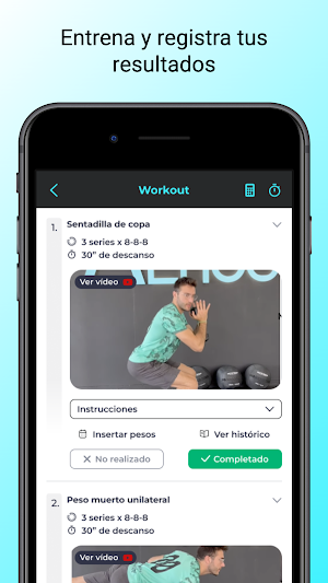 Entrenamientos ALTIUS Screenshot 1