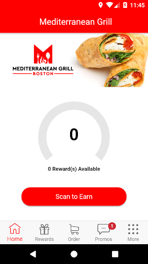 Mediterranean Grill Rewards Screenshot 0