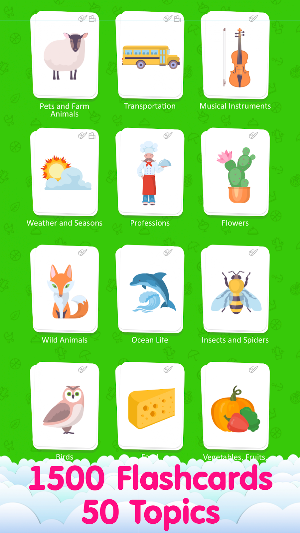 English Flashcards For Kids Screenshot 0