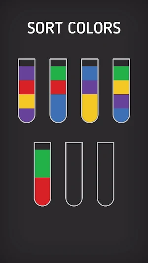 Water Sort - Color Sort Puzzle Screenshot 1