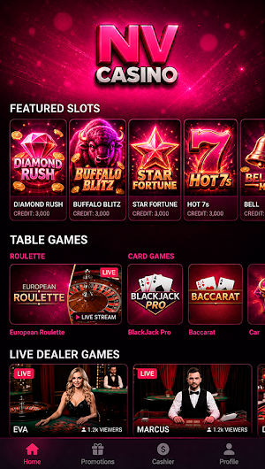 NV Casino Screenshot 3