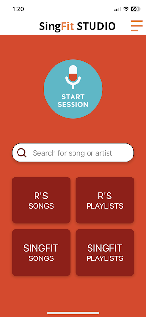 SingFit Screenshot 0