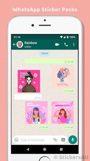 婦女節貼紙系列（九） Screenshot 1