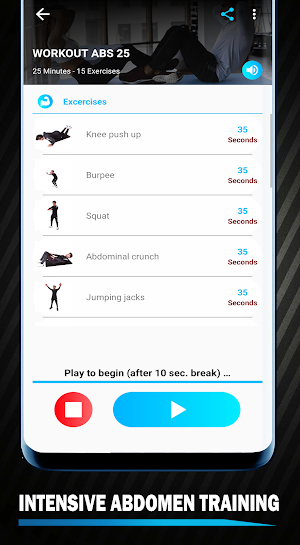 Abs Workout 6 pack weight loss Screenshot 3