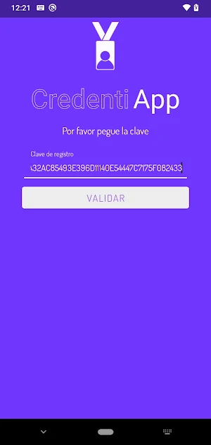 CredentiApp Screenshot 1