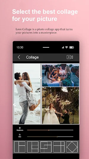 Love Collage & Photo Editor Screenshot 3