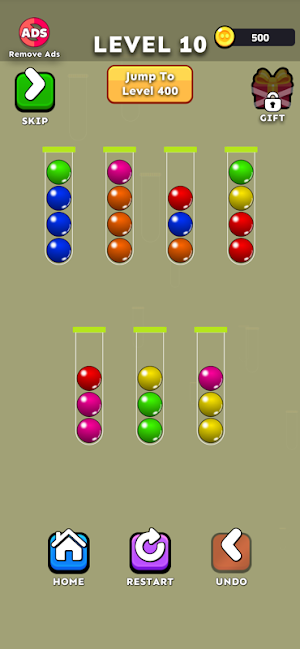 Ball Sort - Sort by colors Screenshot 1