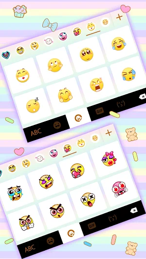Rainbow Sprinkle Keyboard Background Screenshot 3