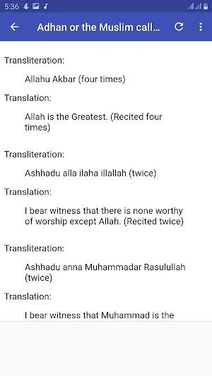 Fajr Azan MP3 Ringtones Screenshot 3