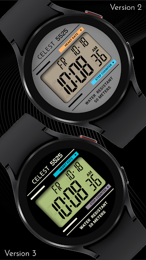 CELEST5525 Retro Digital Watch Screenshot 1