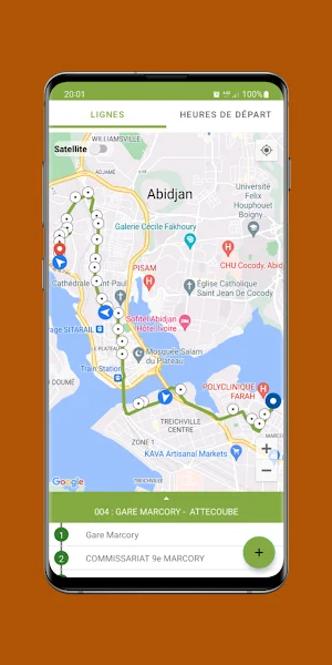SOTRA MOBILE Screenshot 2