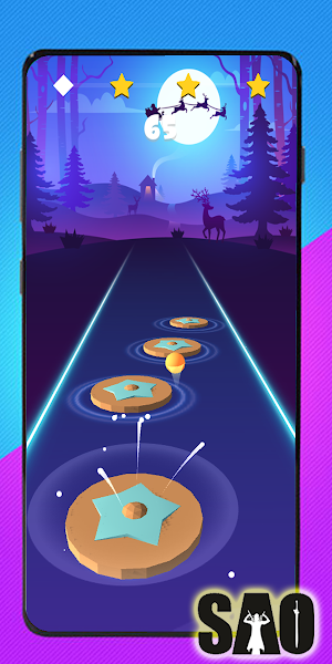 SAO Songs - Dancing hop tiles Screenshot 2