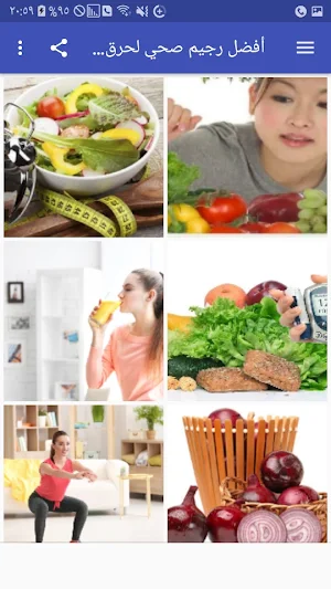 Healthy fat burning diet Screenshot 3