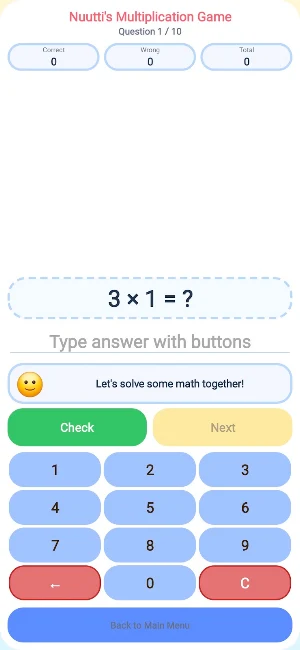 Nuutti's Math Game Screenshot 1