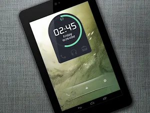 DeskClock UCCW Skin Screenshot 1