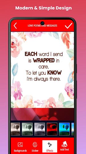 Love Poems and Messages Screenshot 1