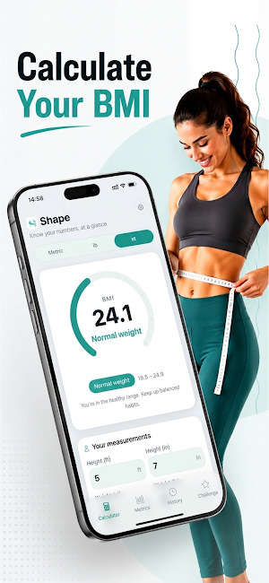 BMI Calculator: Ideal Weight Screenshot 0