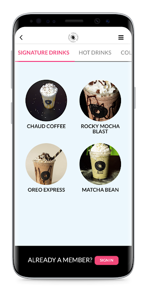 Chaud Coffee Screenshot 2
