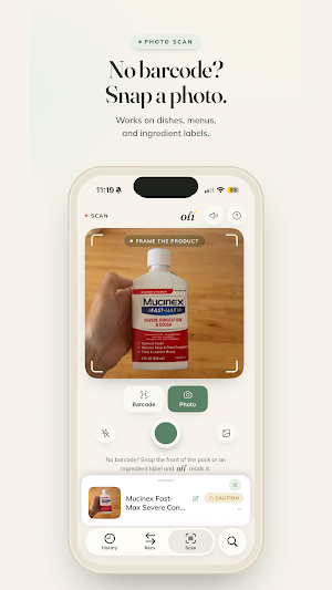 Oli: Pregnancy Safety Scanner Screenshot 2