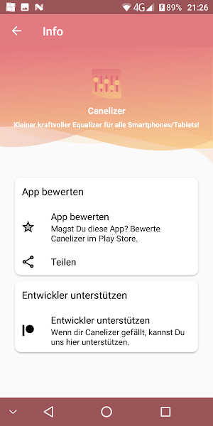 Equalizer Lautstärke erhöhen Screenshot 3