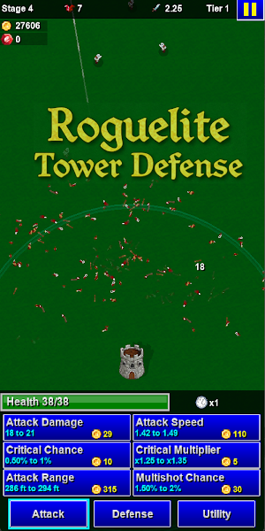 Simple Tower - Idle Defense Screenshot 0