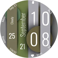 Big Number 4 - Watch Face