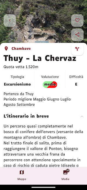 Cervino Outdoor Screenshot 1