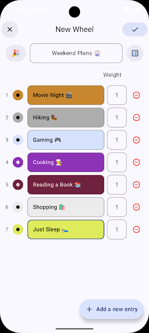 Wheel Picker Screenshot 2