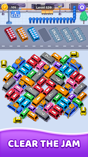 Bus Traffic Puzzle Screenshot 1