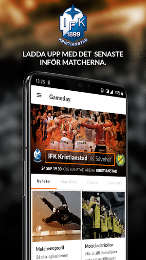 Kristianstad - Gameday Screenshot 0
