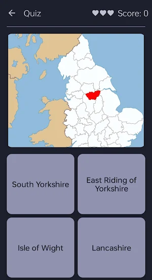 United Kingdom: County Quiz Screenshot 3