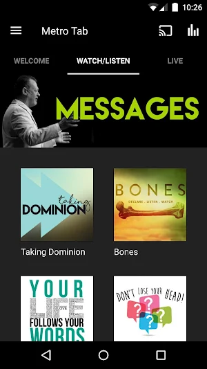 Metro Tab Church Screenshot 1