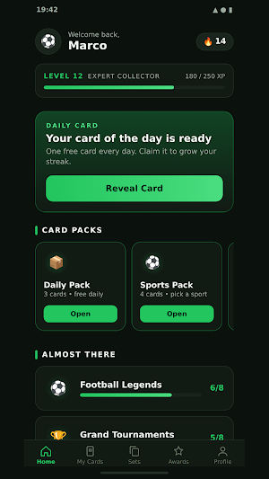 L Sports Cards Screenshot 3